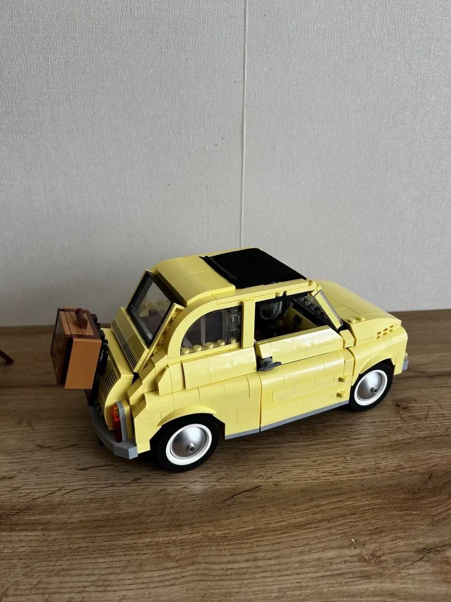LEGO 10271 Fiat 500 Оригинал (Весь комплект + инструкция) - миниатюра 9