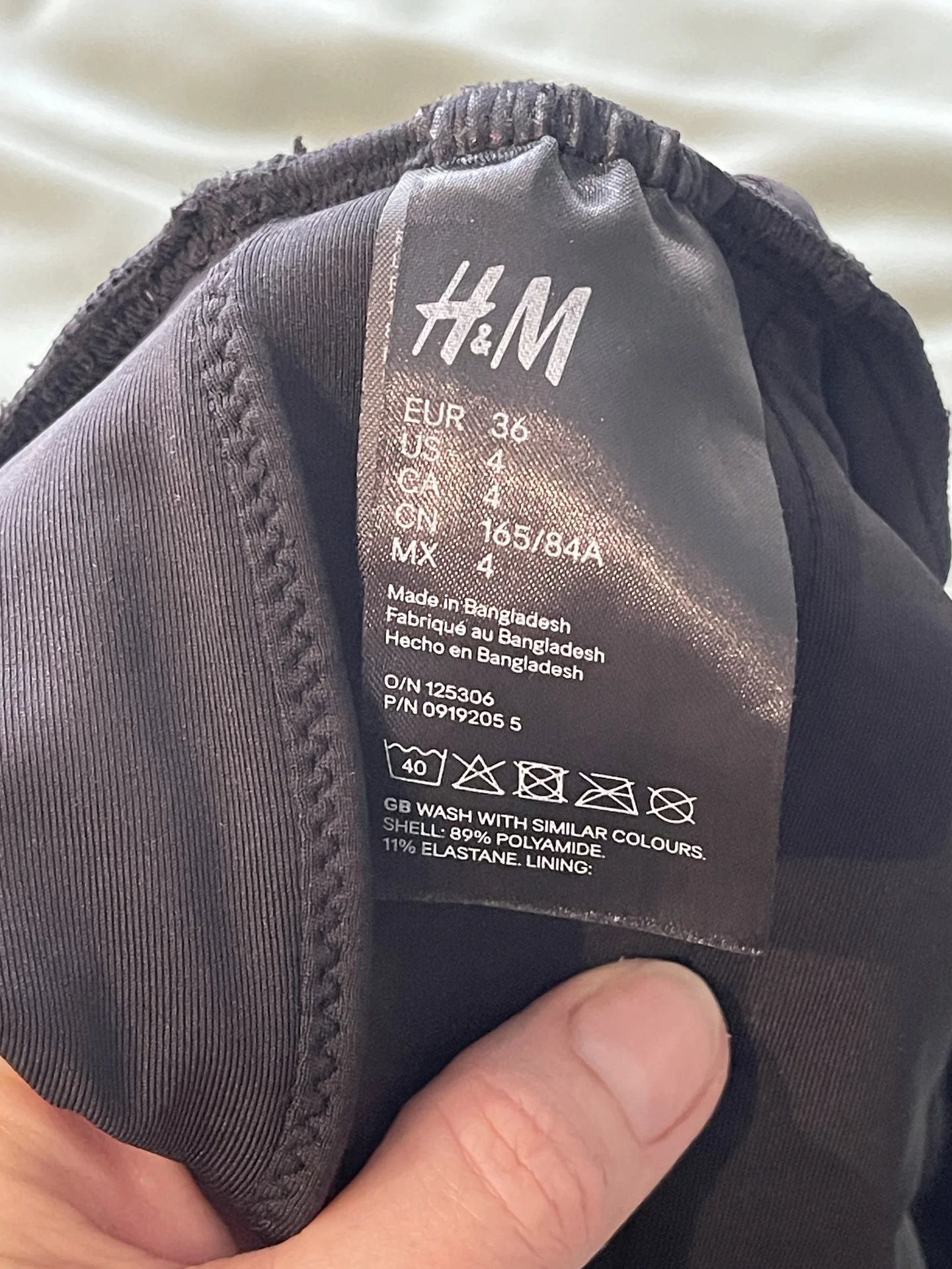 купальник слитный h&m - миниатюра 4