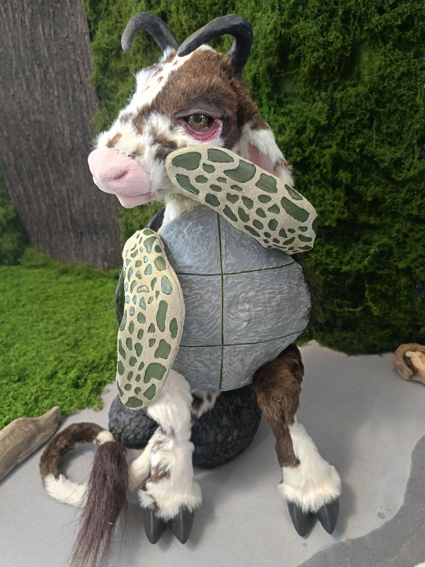 Интерьерная игрушка Ложная Черепаха 🐢🐄 - миниатюра 4