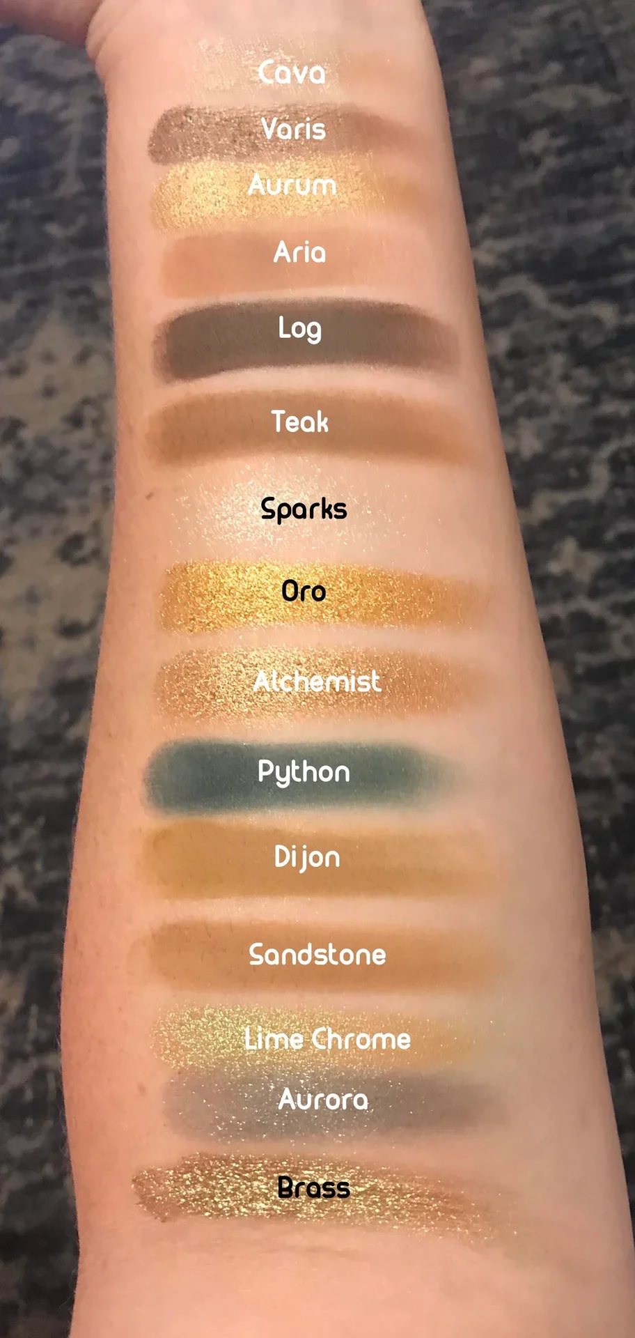 Палетка теней: Natasha Denona - Gold Palette - миниатюра 6