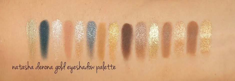 Палетка теней: Natasha Denona - Gold Palette - миниатюра 7