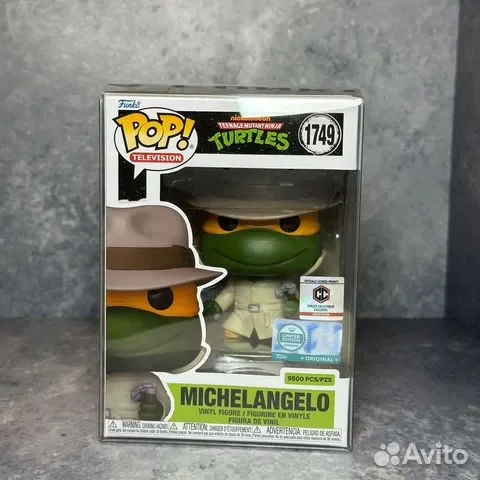 Funko: Michelangelo #1749 9500pcs tmnt - изображение 1
