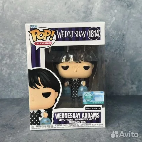 Funko: Wednesday Addams with Piranja #1814 9500LE - изображение 1
