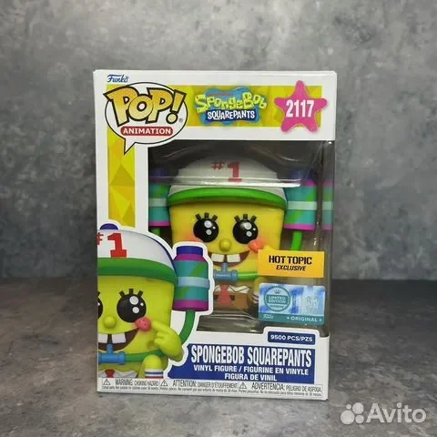 Funko Pop: Sponge Bob Square Pants 2117 Hot Topic - изображение 1