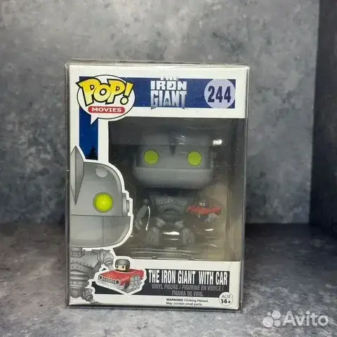 Funko Pop: The Iron Giant With Car #244