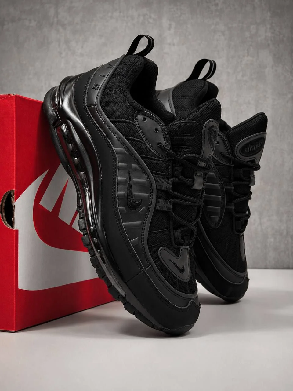 Nike Air Triple Black - миниатюра 4
