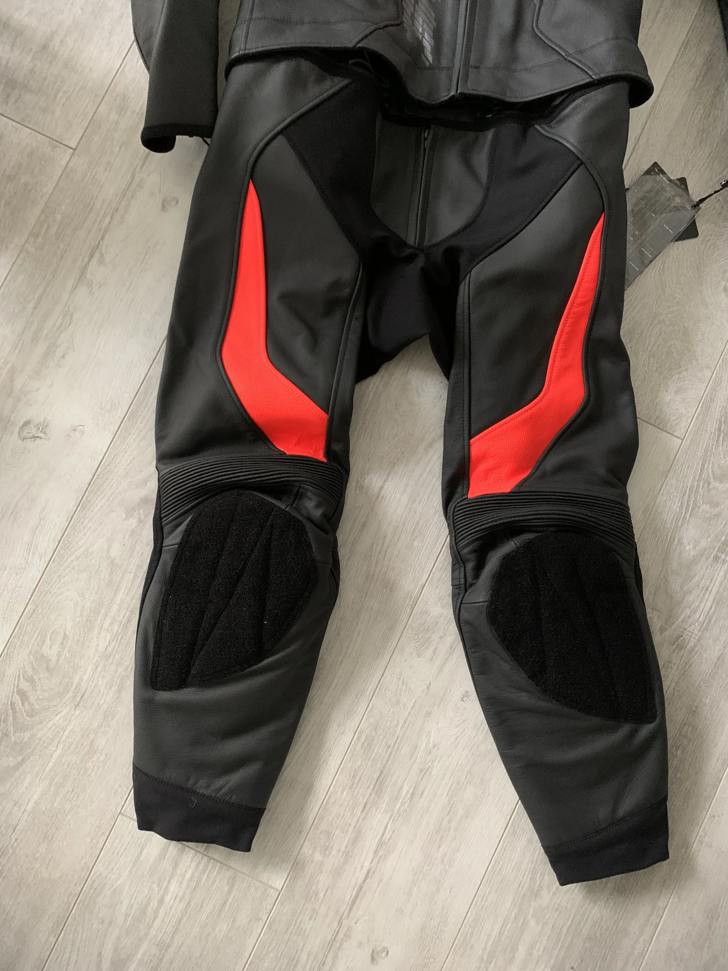 Мотокомбинезон spidi laser touring Black/Red - миниатюра 4