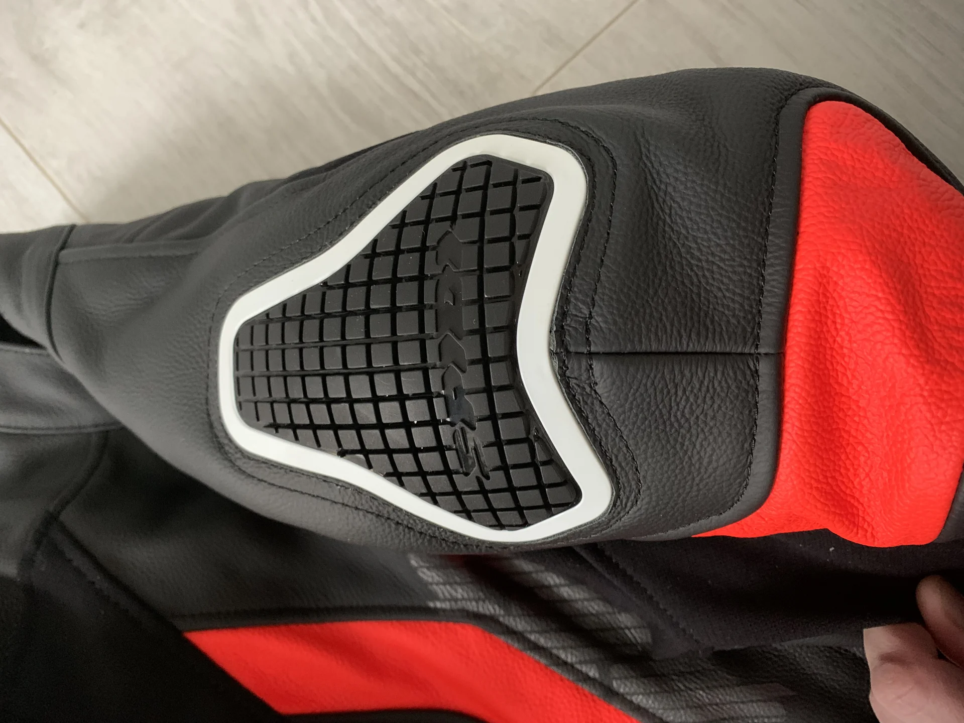 Мотокомбинезон spidi laser touring Black/Red - миниатюра 7