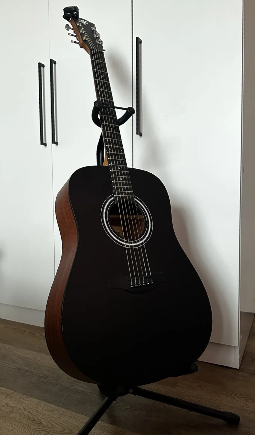 Акустическая гитара Rockdale Aurora D3BK - изображение 1