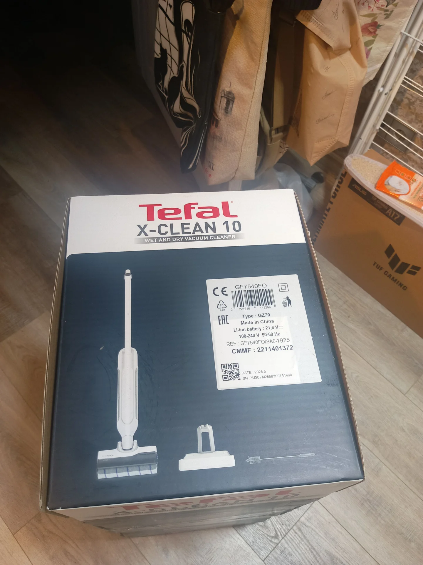 Моющий пылесос Tefal x-clean 10 - изображение 1