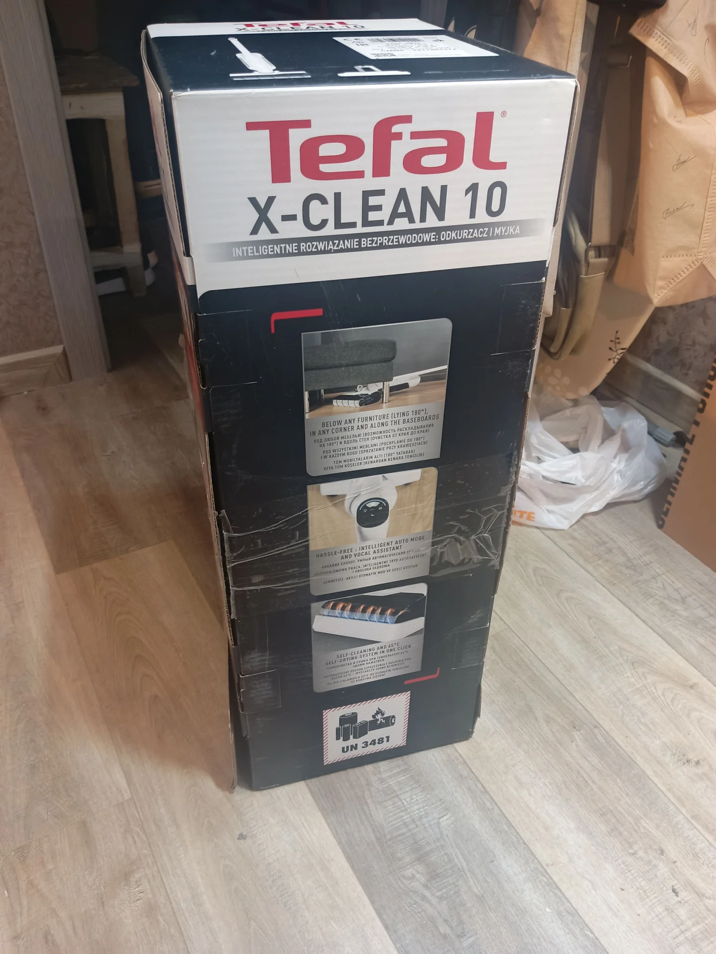 Моющий пылесос Tefal x-clean 10 - миниатюра 2