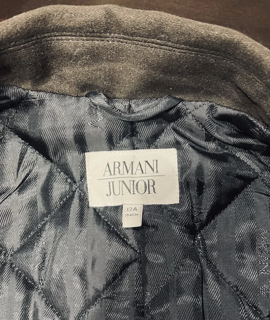 Пальто Armsni junior шерсть, 12 лет, идеал - миниатюра 6