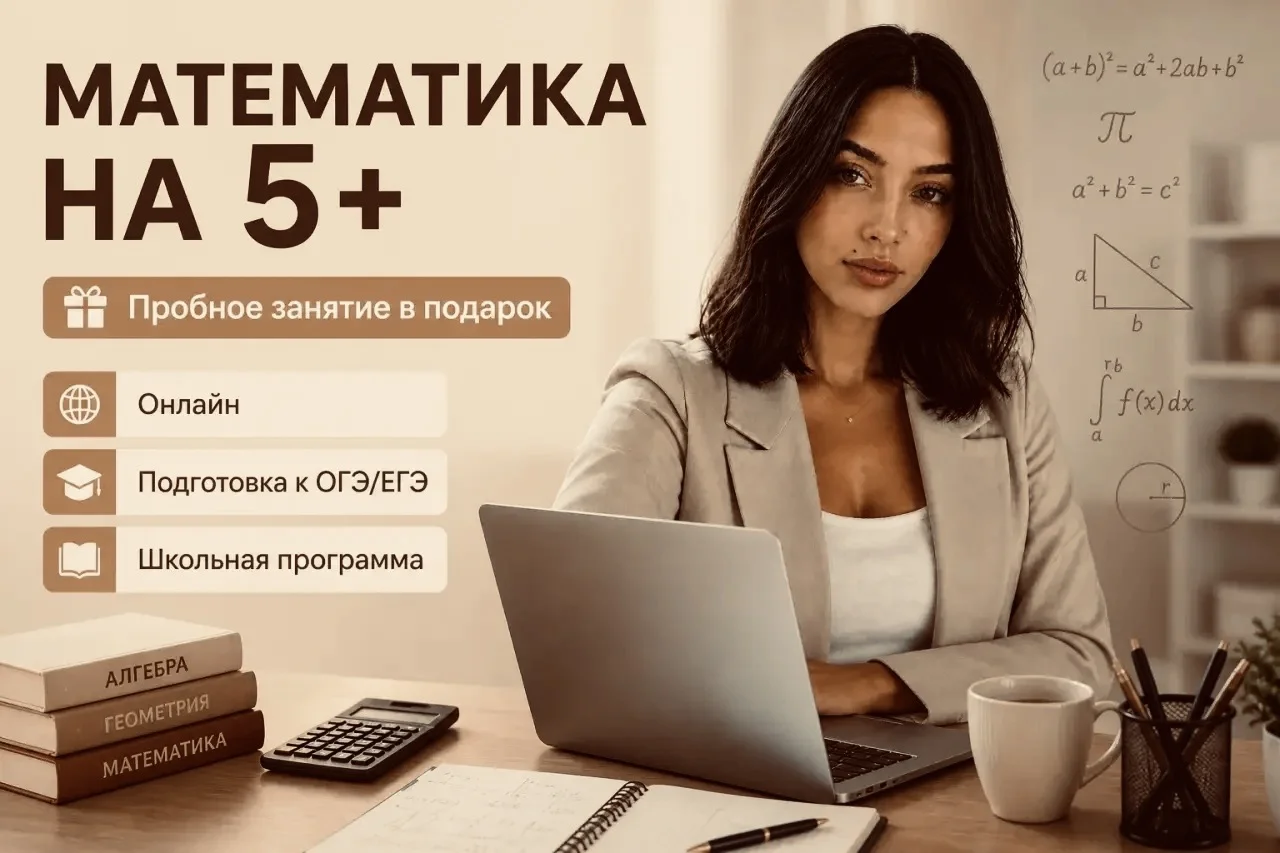 Репетитор по математике - изображение 1