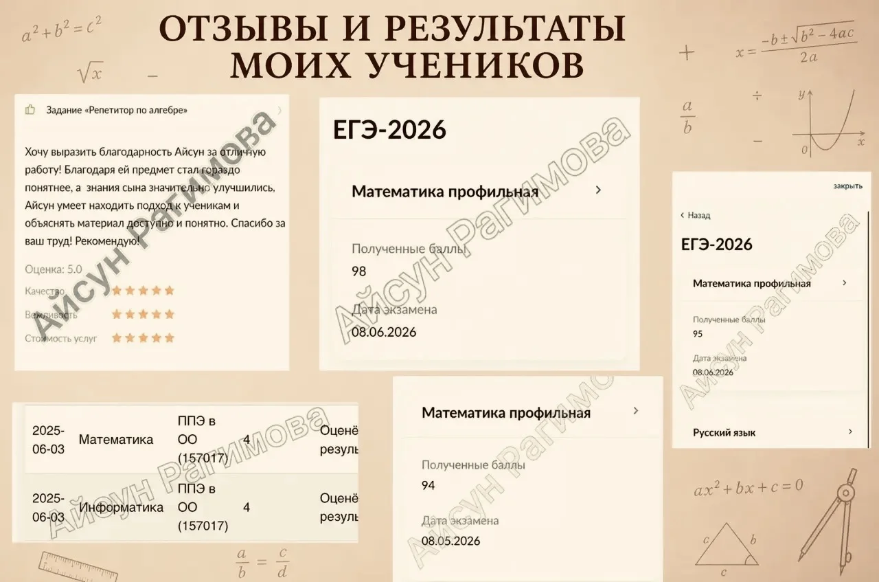 Репетитор по математике - миниатюра 2