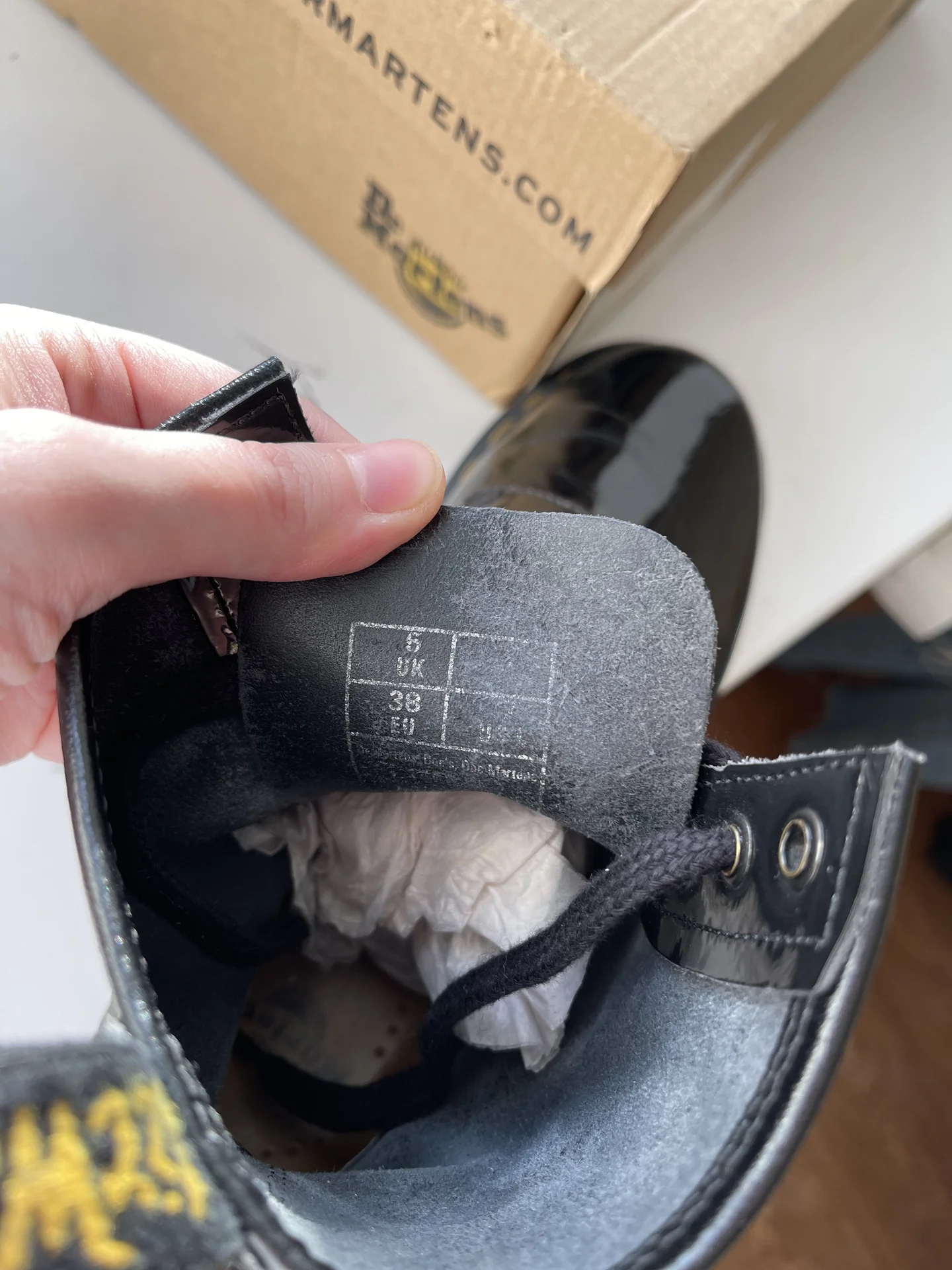 Женские ботинки Dr. Martens - миниатюра 6
