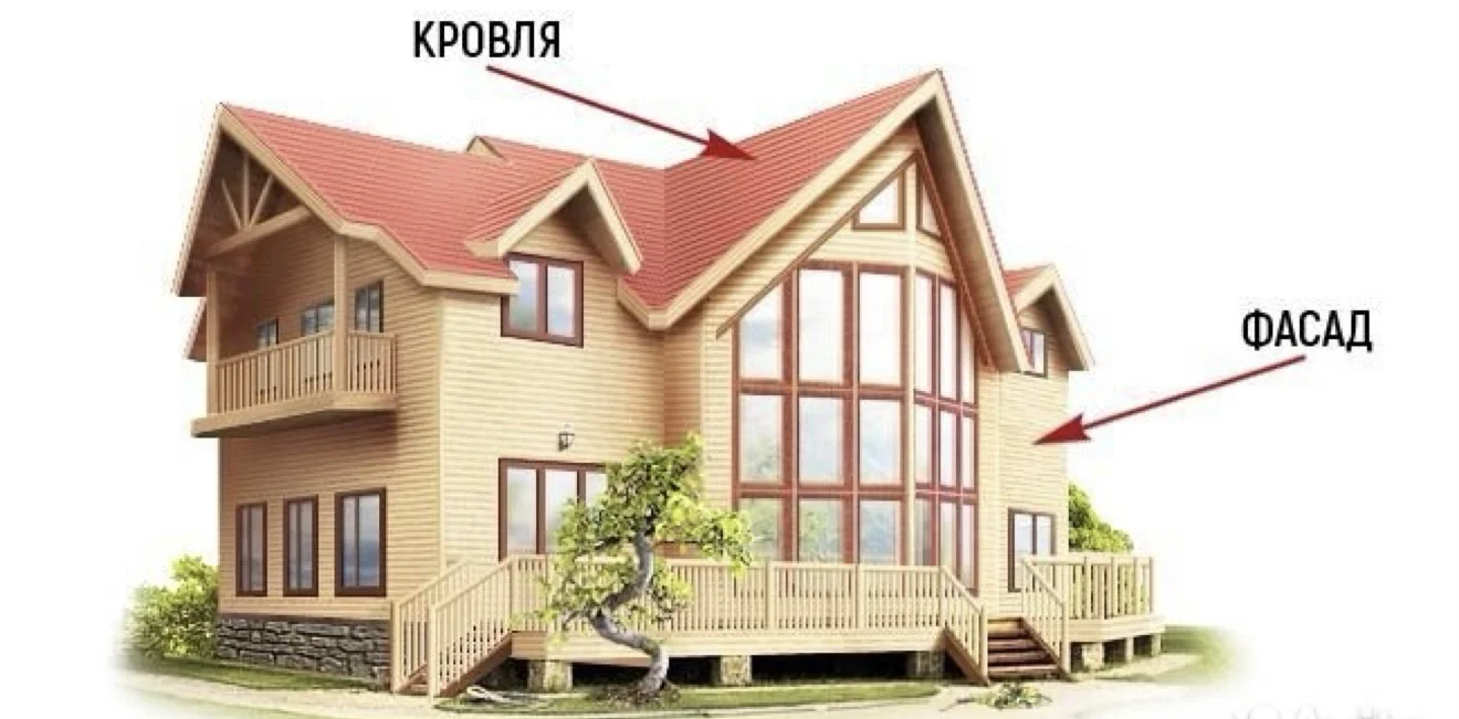 Кровля, Фасад - миниатюра 2