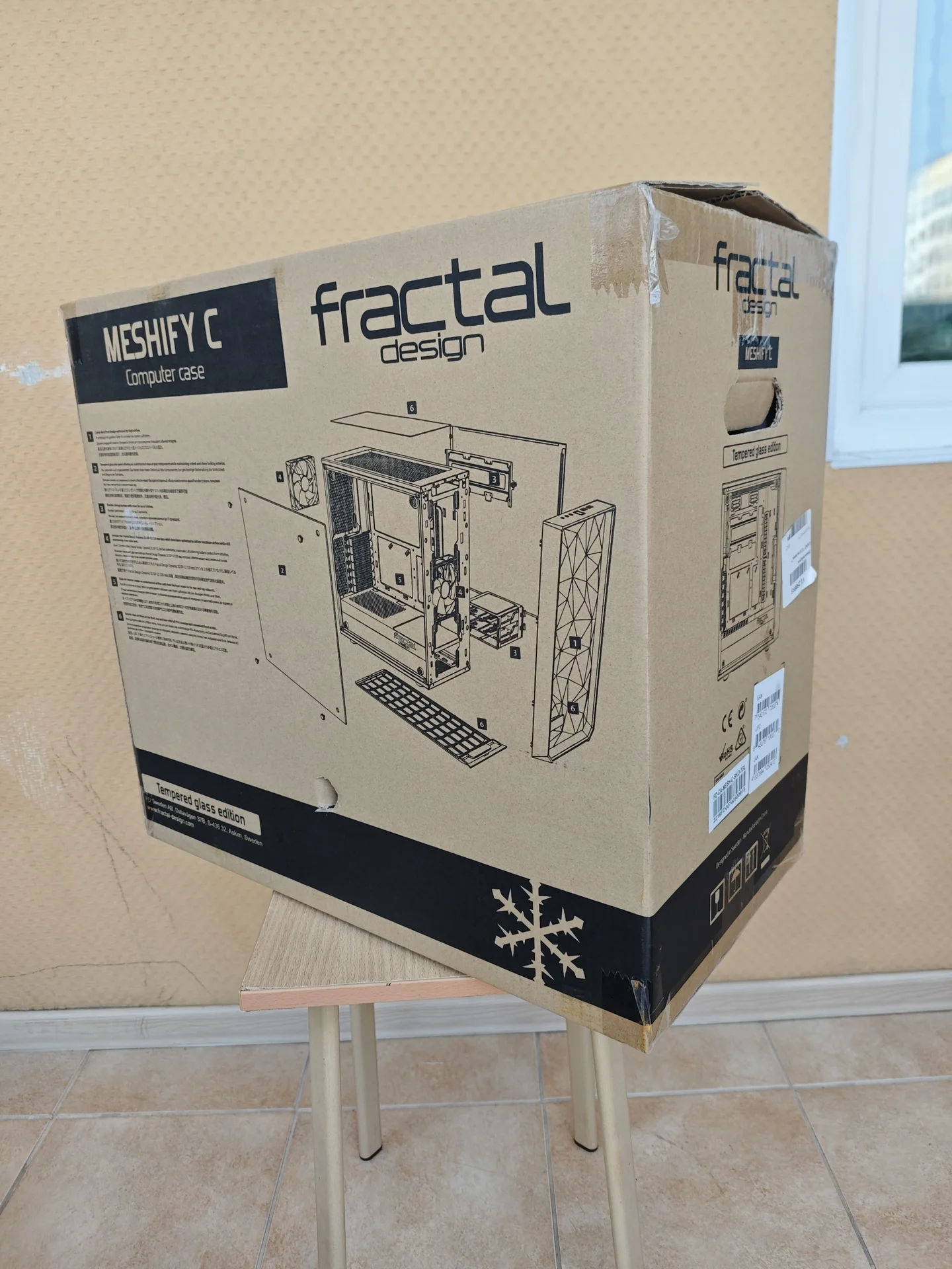 Корпус Fractal Meshify C - миниатюра 8