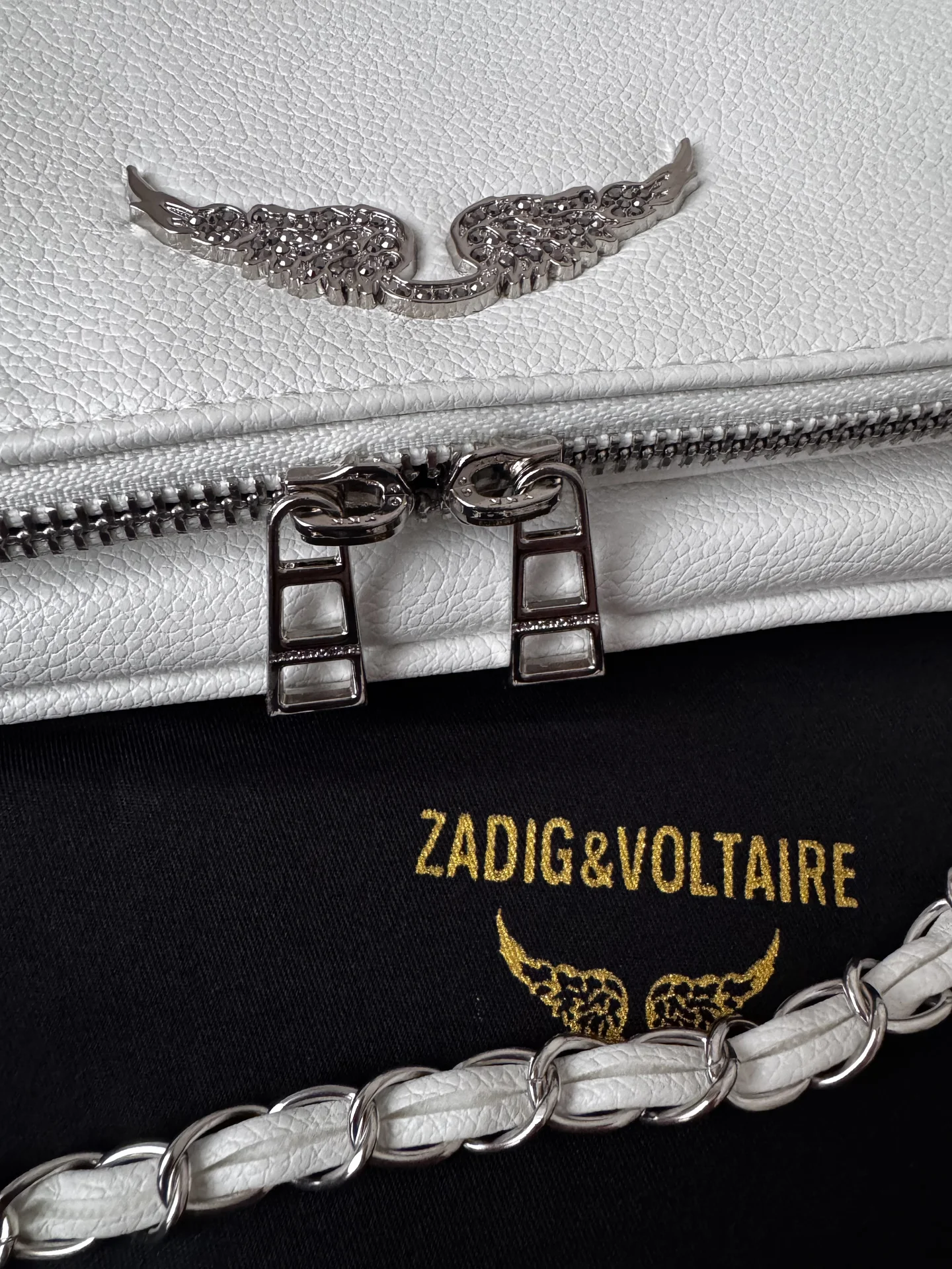 Женская сумка-клатч с крылышками Zadig & Voltaire - миниатюра 2