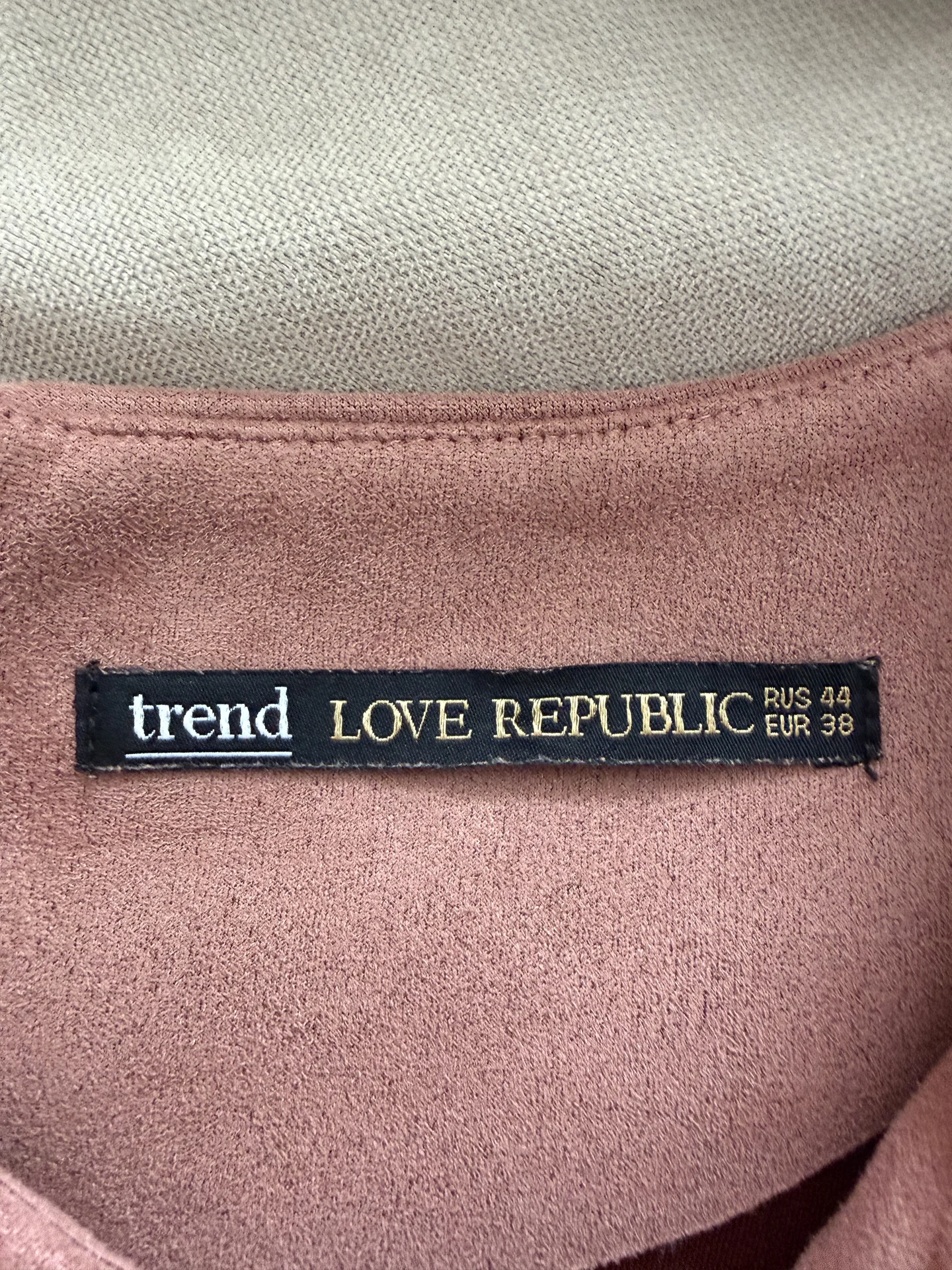 Платье из экозамши Love Republic 44 rus/38 eur - миниатюра 4