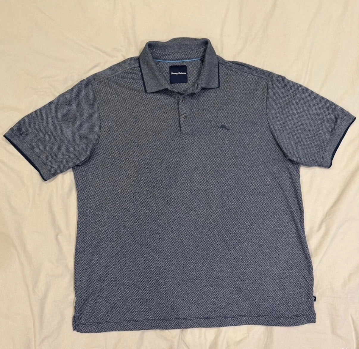 Поло Tommy Bahama синее XL Модал - миниатюра 2