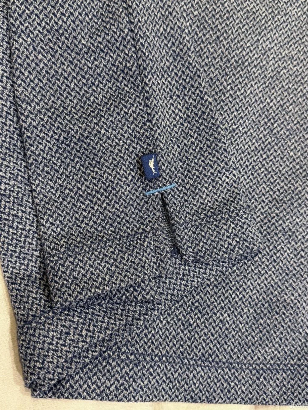 Поло Tommy Bahama синее XL Модал - миниатюра 4
