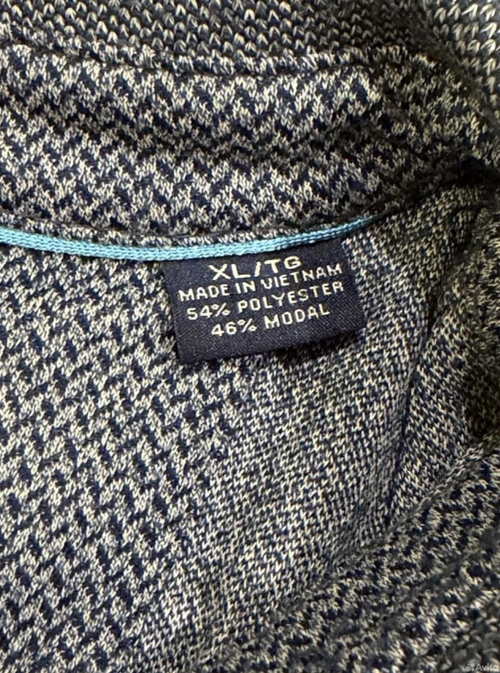 Поло Tommy Bahama синее XL Модал - миниатюра 5