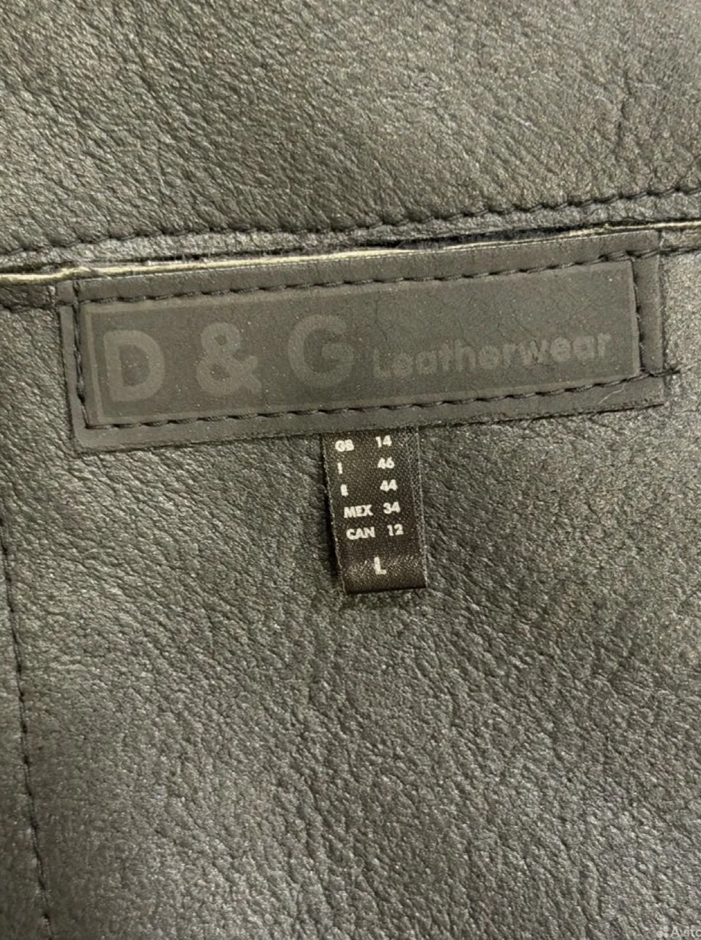 Дублёнка Dolce&Gabbana натуральная кожа/мех - миниатюра 3