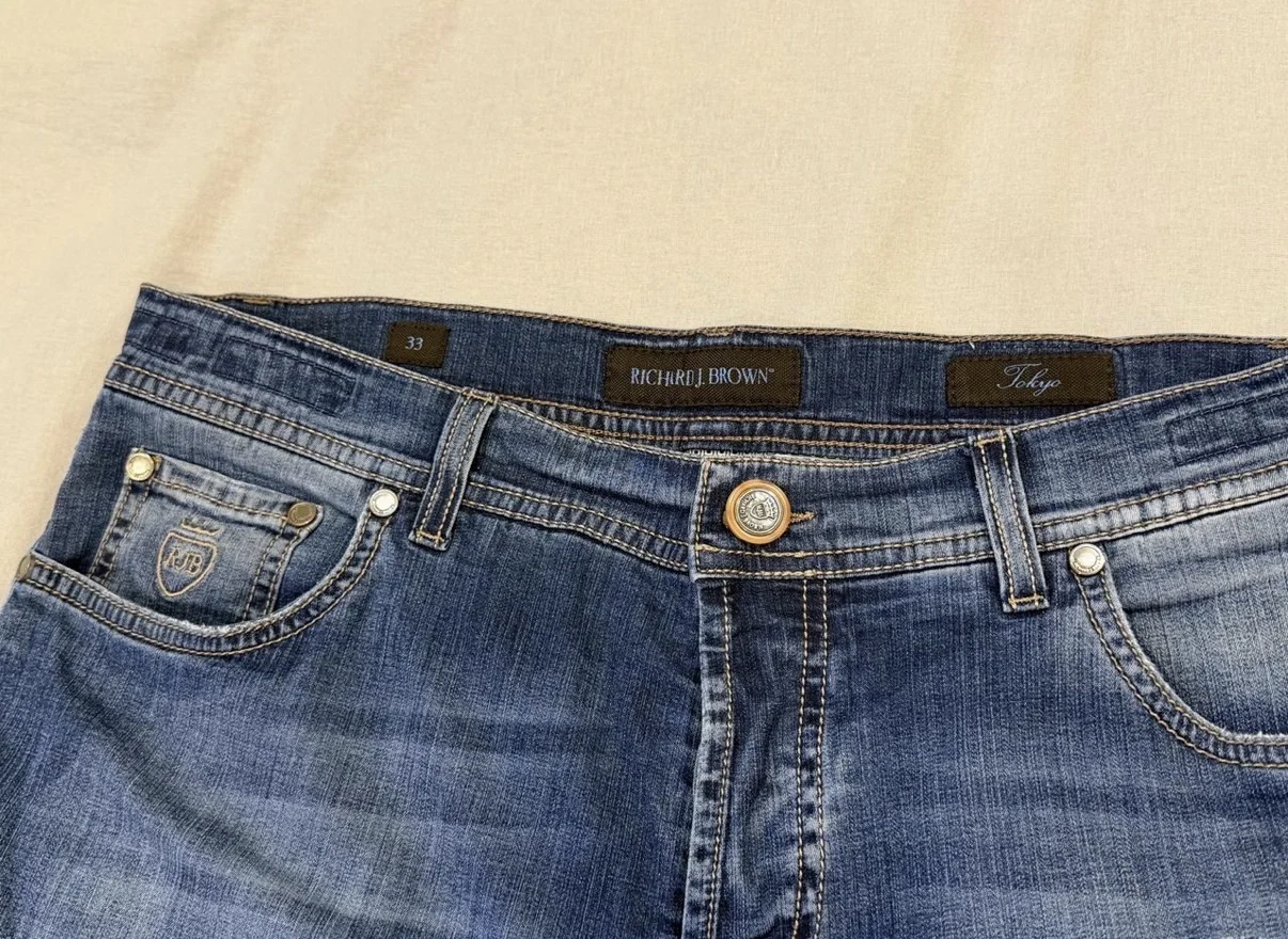 джинсы Richard J Brown selvedge Tokyo 33 - миниатюра 2