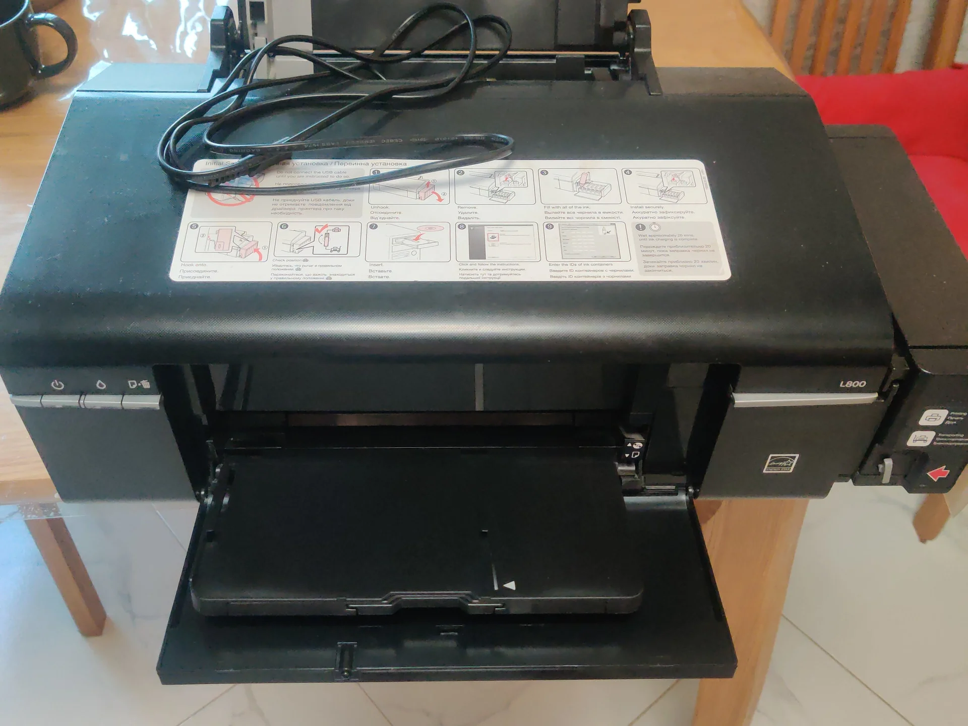 Фотопринтер Epson L800 - изображение 1