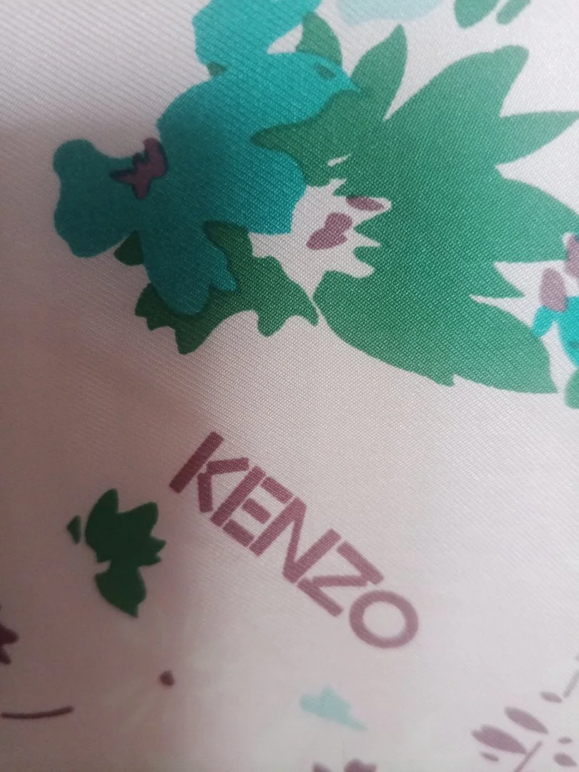 Платок Kenzo, шелк. Оригинал. - миниатюра 3
