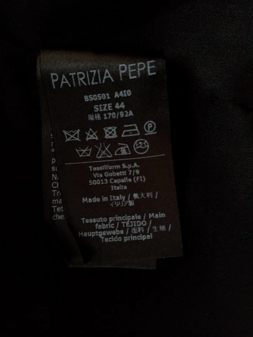 Patrizia pepe пиджак. Оригинал. Италия - миниатюра 10
