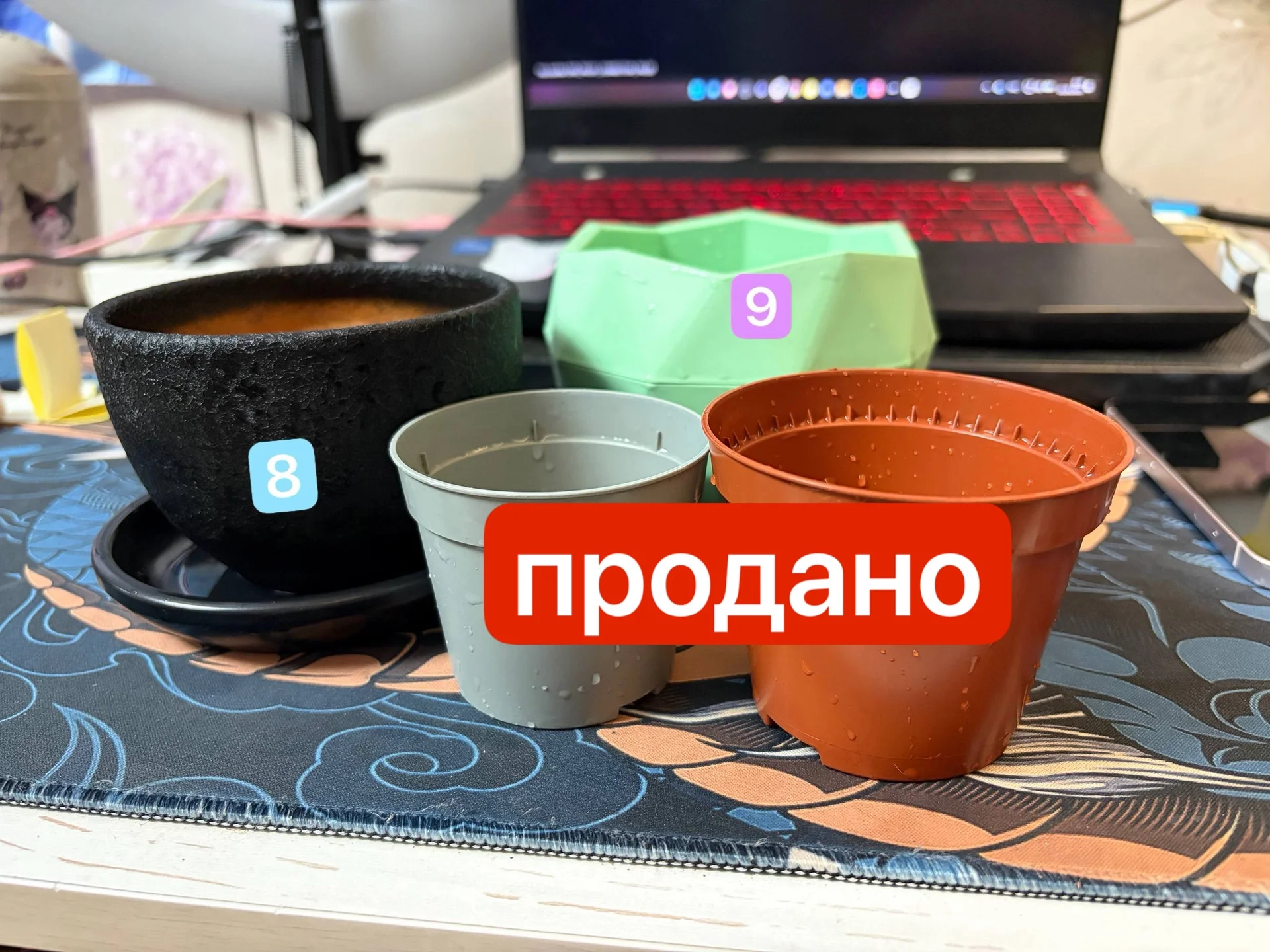 Кашпо - миниатюра 2