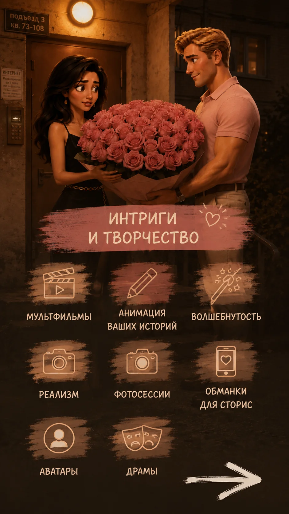 ИИ креатор, нейро-СММ, ИИ видео - миниатюра 4