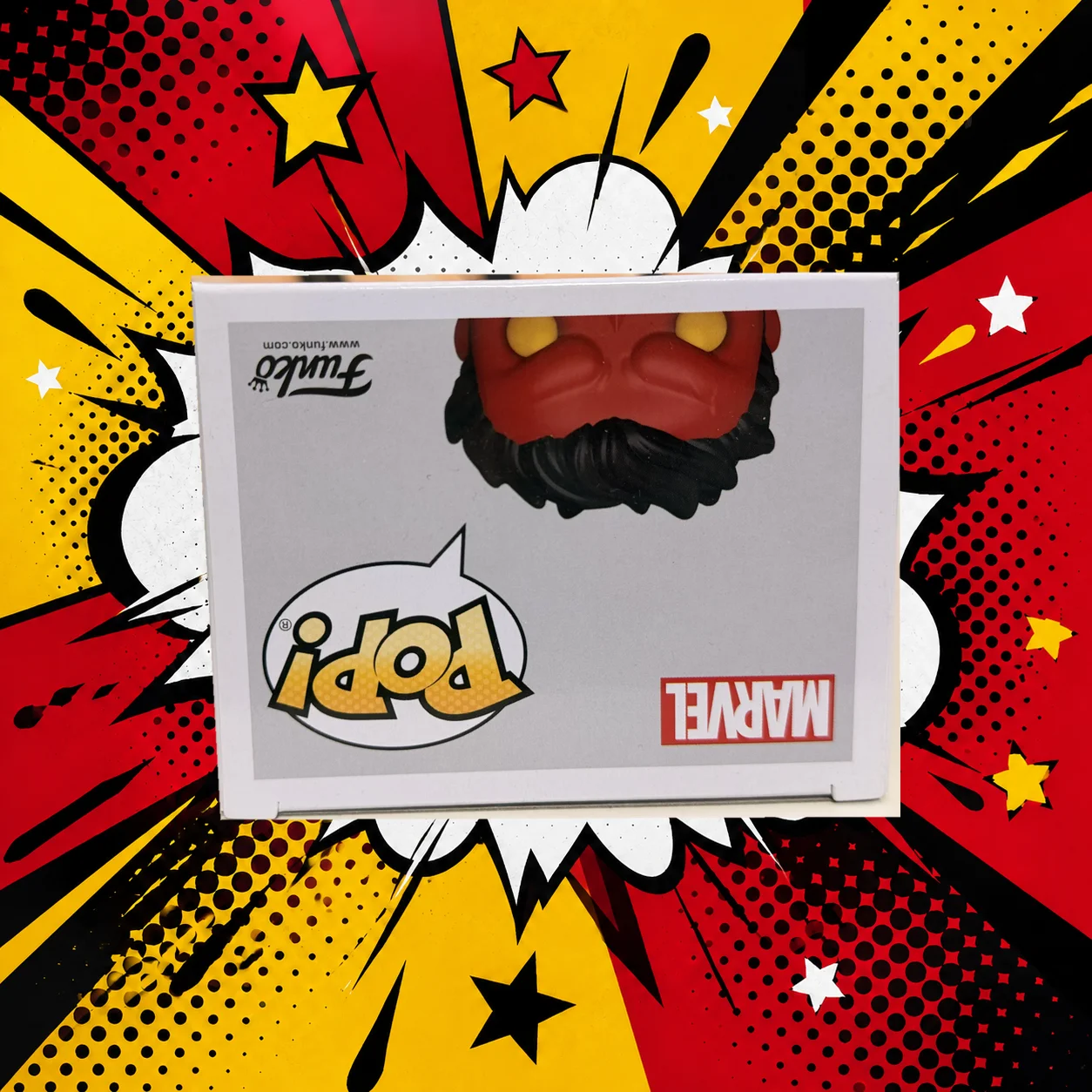 Funko POP Red Hulk #854 Marvel оригинал - миниатюра 6