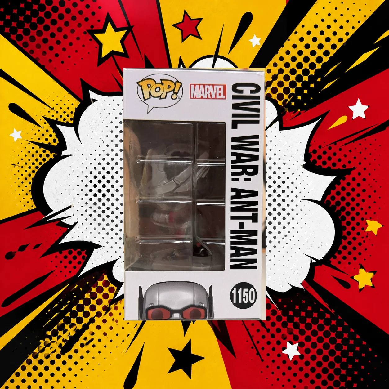Funko POP Civil War Ant-Man #1150 оригинал - миниатюра 2