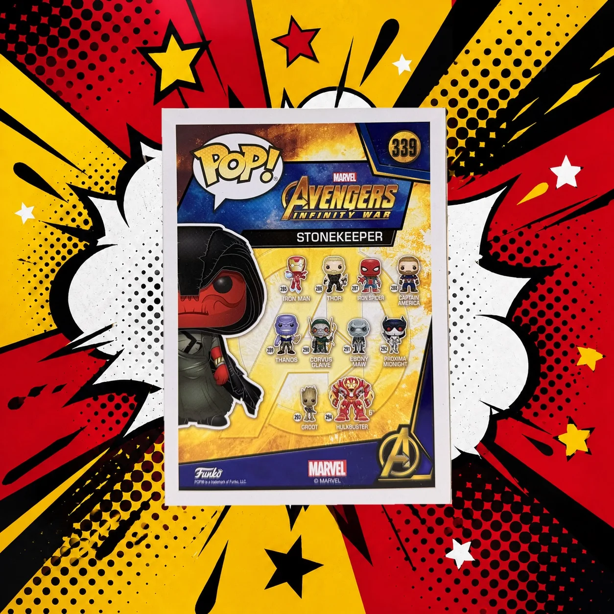 Funko POP Stonekeeper #339 Avengers Infinity War оригинал - миниатюра 3