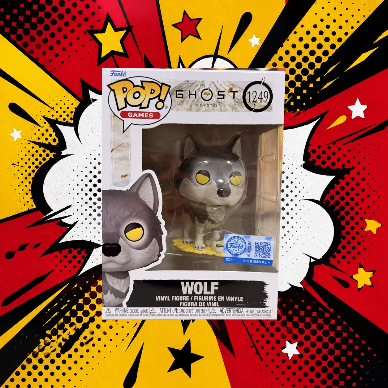 Funko POP Wolf #1249 Ghost of Yotei оригинал