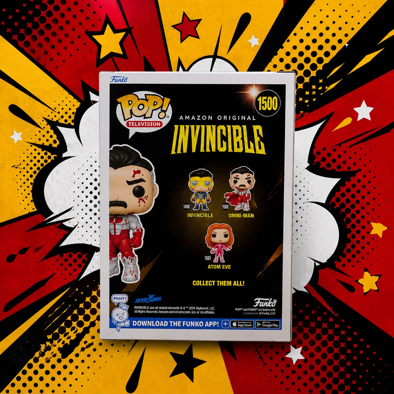 Funko POP Omni-Man #1500 Invincible GameStop Exclusive - миниатюра 2