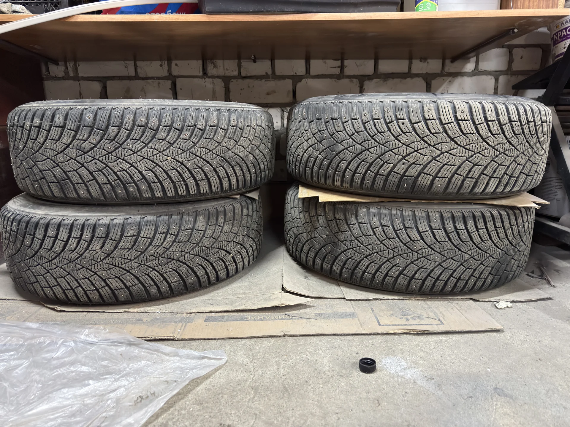 Зимние шины Triangle 235/55 R19 - изображение 1