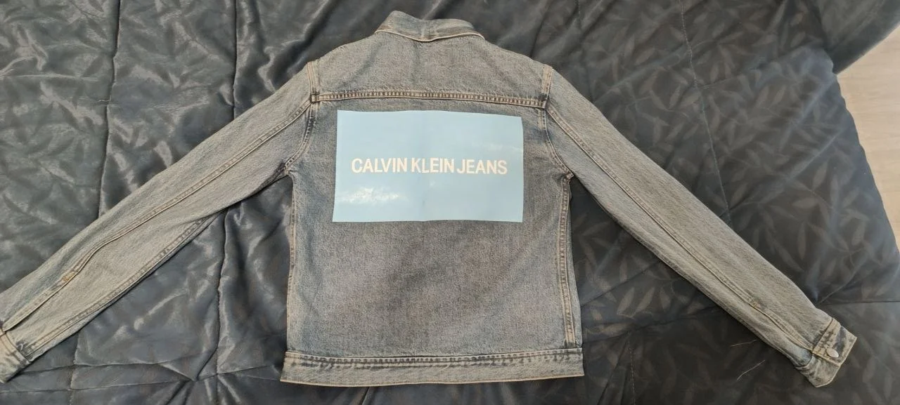 Джинсовая куртка calvin klein - миниатюра 2