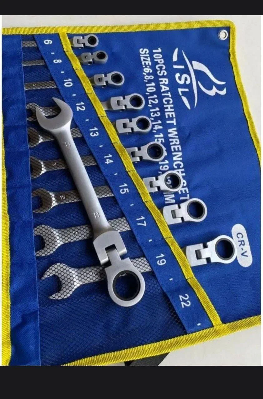 Набор трещоточных ключей 6-22 мм - миниатюра 2