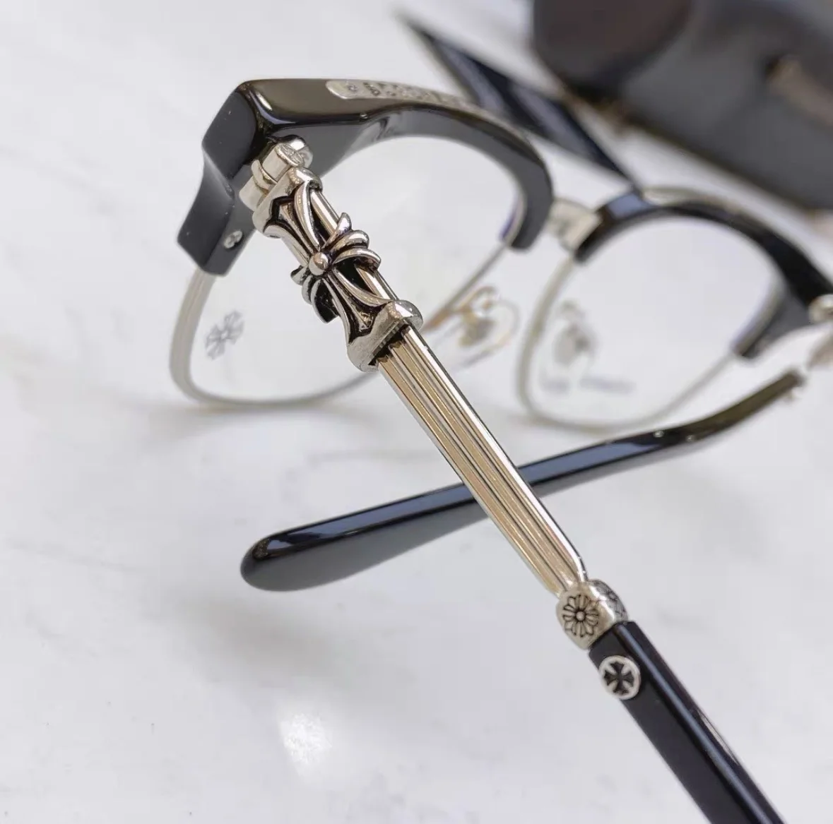 Chrome Hearts bonennoisseur+II фотохромные очки - миниатюра 3
