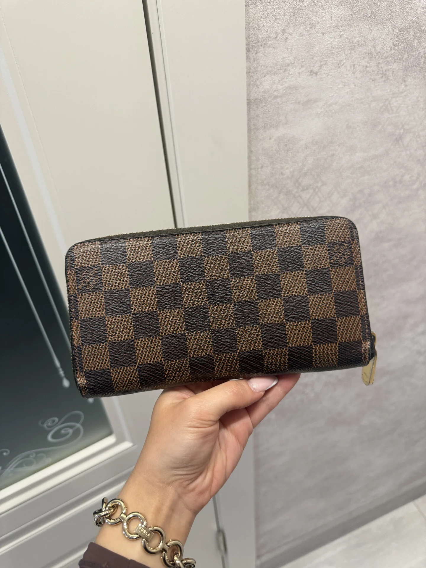 Louis Vuitton кошелек оригинал - миниатюра 2