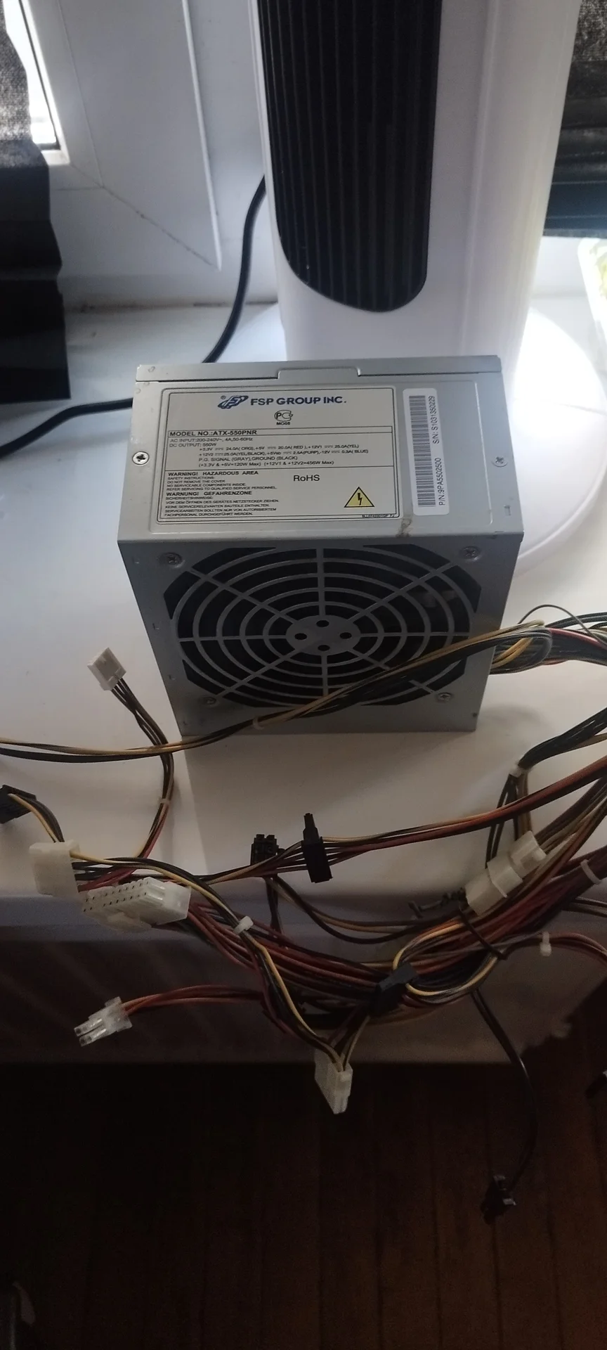 блок питания 550w ATX 550PNR - изображение 1