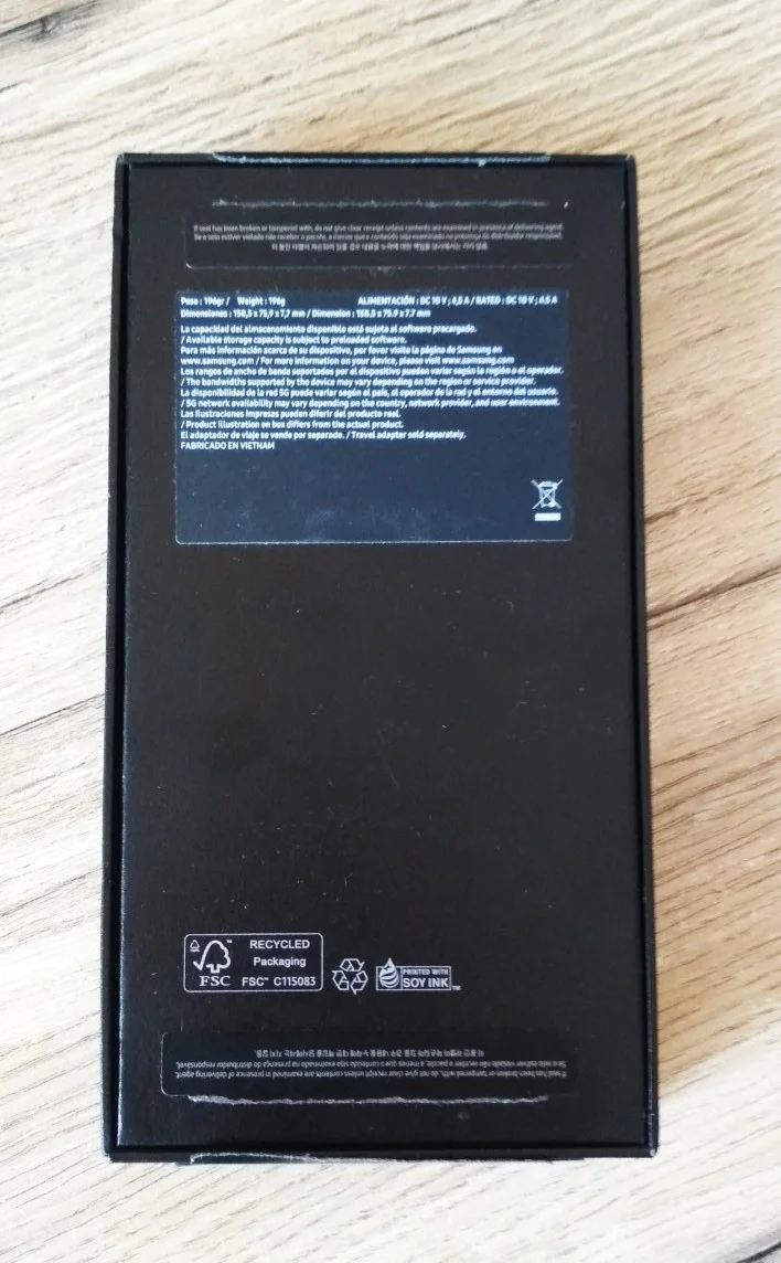 Коробка телефона Samsung Galaxy S24+ - миниатюра 3