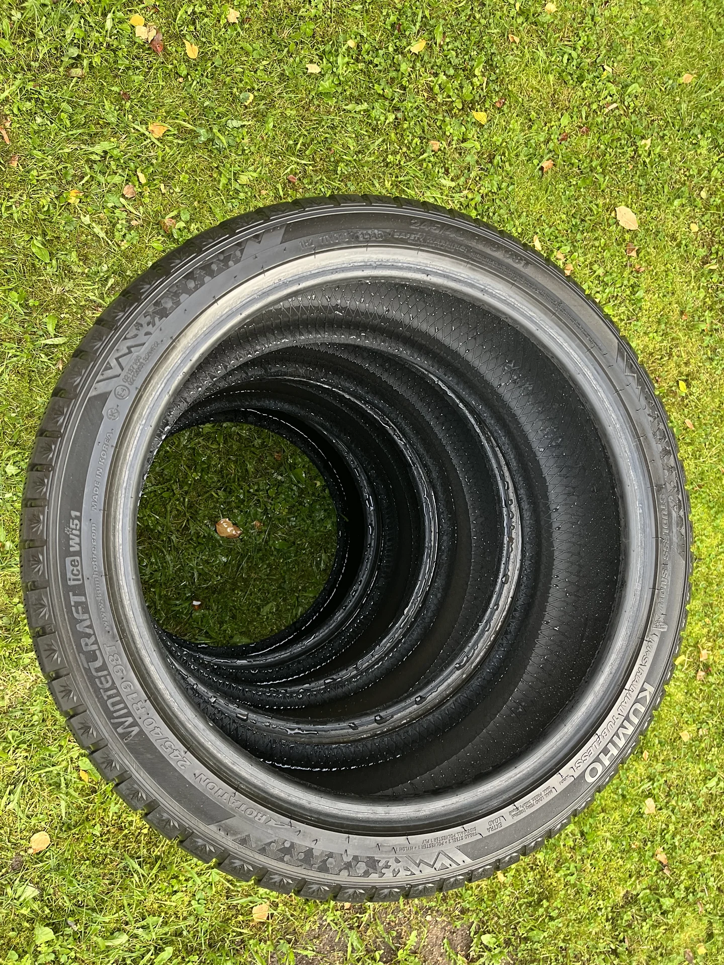 Kumho WinterCraft Ice wi51 245/40 R19 - миниатюра 10