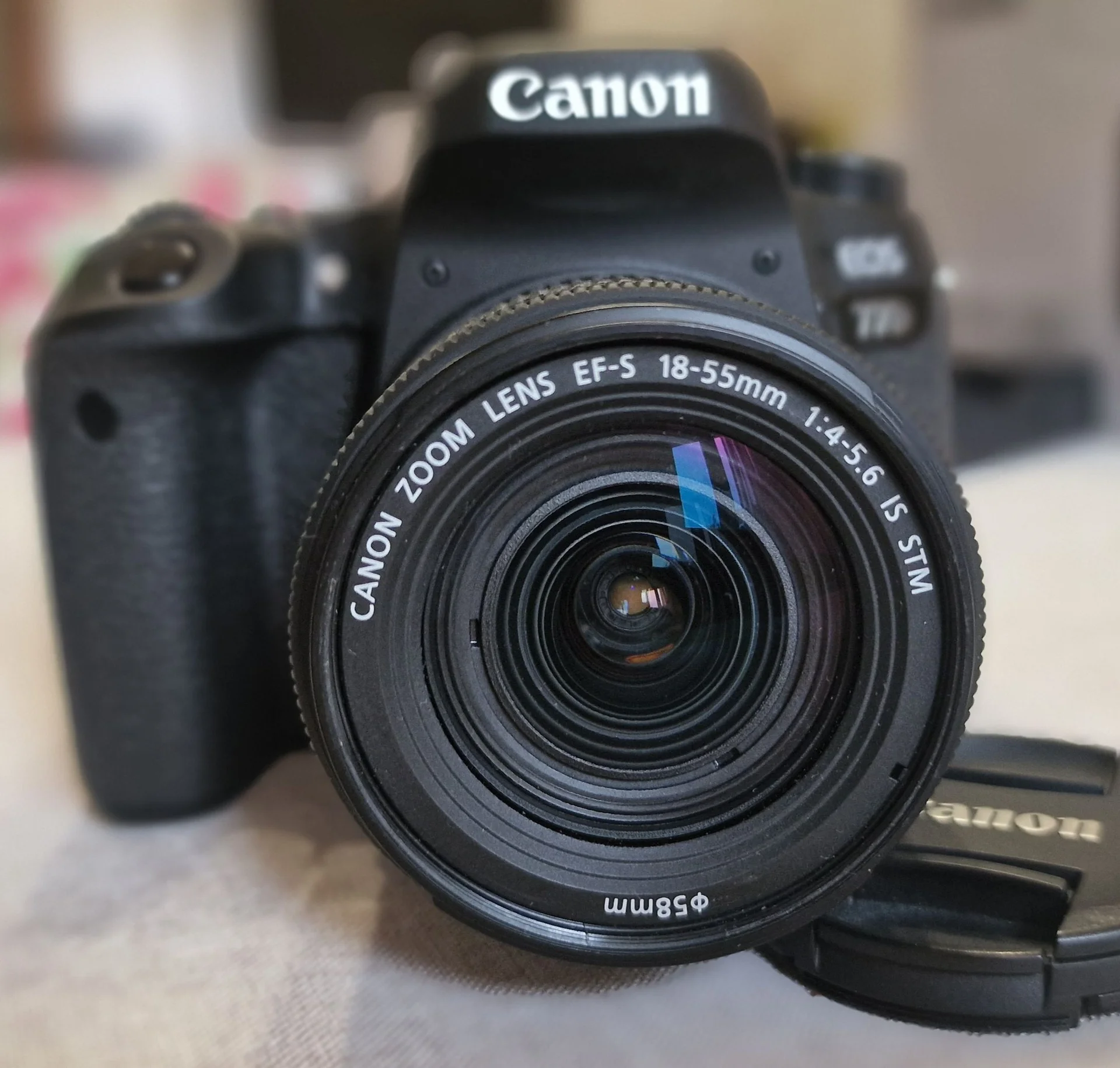 Зеркальный фотоаппарат Canon EOS77D - изображение 1