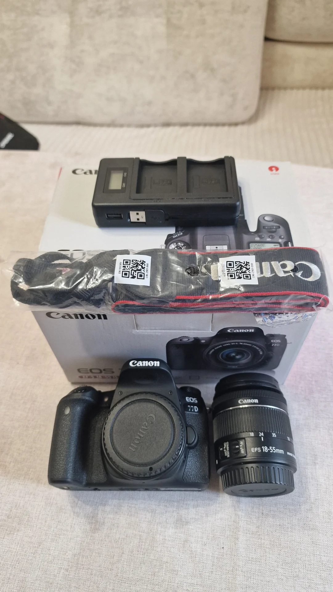 Зеркальный фотоаппарат Canon EOS77D - миниатюра 6