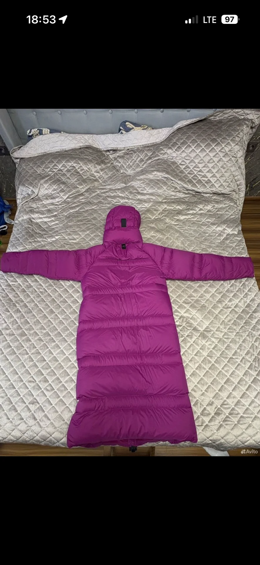 пуховик женский Adidas - миниатюра 3