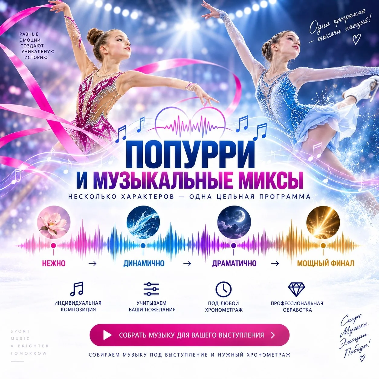 МУЗЫКА ДЛЯ СПОРТИВНЫХ ВЫСТУПЛЕНИЙ🎵 - миниатюра 2